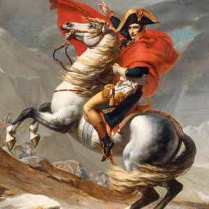 3AA4647 - Jacques-Louis David - Bonaparte franchissant le Grand Saint-Bernard