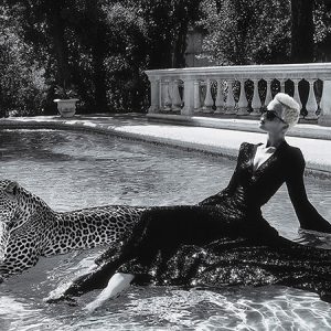 3AP7640 - JULIAN LAUREN - Relaxing by the Pool