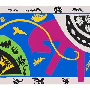 3HM7570 - HENRI MATISSE - Jazz 5: Le cheval, l’écuyère et le clown