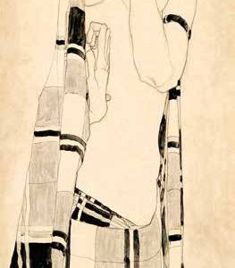 4SC2208 - Egon Schiele - Standing Girl