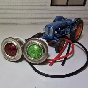 Fordson Dexta Super Dash Instrument Panel Warning Lights & Bulb Holders