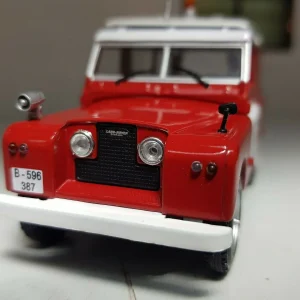 Land Rover Fire Engine Santana Series 2 2a 88 SWB Atlas Oxford 1:43