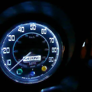 Sunbeam Alpine Tiger E10 MES 5 LED Dash Instrument White SMD Bulb Upgrade x2