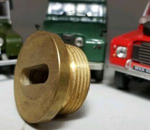 Land Rover Series 1 2 2a 3 86 88 107 109 Axle Fuel Tank OEM Brass Drain Plug