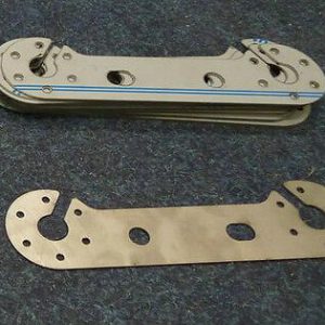 Land Rover Defender Dixon Bate Stainless Towing Twin Socket Mount Hitch Plate