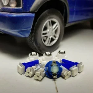 Land Rover Discovery 2 LED AC Aircon Heater Panel & Clock Bulb Set Kit (Choice Of Colour)