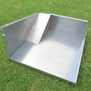S3 Under Seatbox Tool Box Locker Tray Panel in Aluminium for Land Rover Series 3
