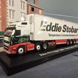 Eddie Stobart 2011 Volvo FH Lorry Refrigerated Trailer H4663 Model STOB001 1:76