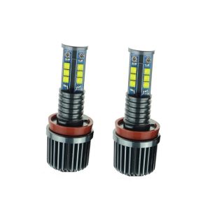 Suitable For BMW 650i E63 H8 Angel Eye 120W Halo Light Cree LED Bulbs