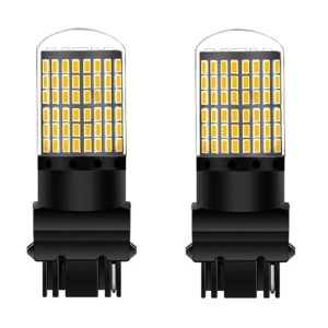 3156 144 Amber LED Canbus Indicator Light Bulbs