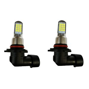 H10 24 SMD LED Fog Light Bright Driving DRL White Globes 2Pcs