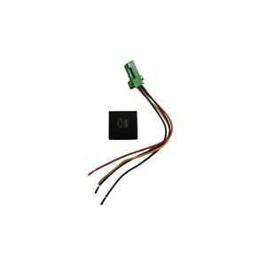 Mini Push Button LED Fog Light Switch For Toyota
